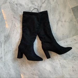 EXPRESS Black Knee High Boots